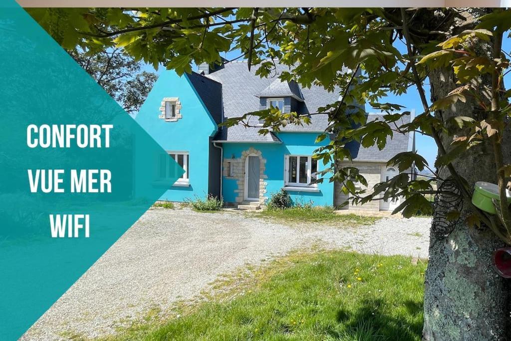 Ti Glas - La Maison Bleue Lanvéoc Exteriér fotografie
