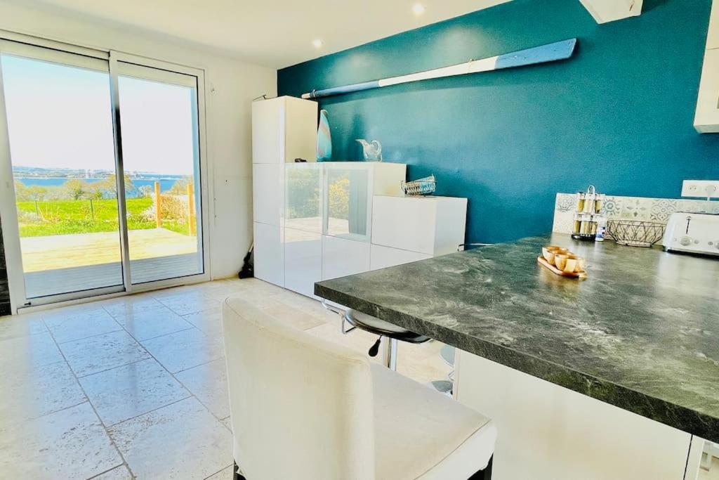 Ti Glas - La Maison Bleue Lanvéoc Exteriér fotografie